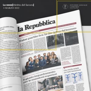 La Repubblica – Focus su False partita IVA