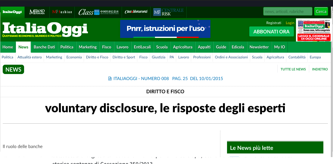 Voluntary Disclosure, il giudizio sulla nuova versione